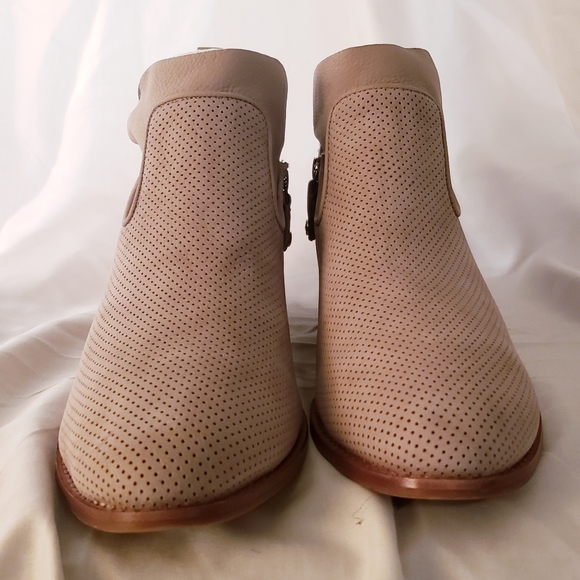 NEW Nurture Suede Ankle Boots, Taupe, Size 12 - Picture 2 of 8